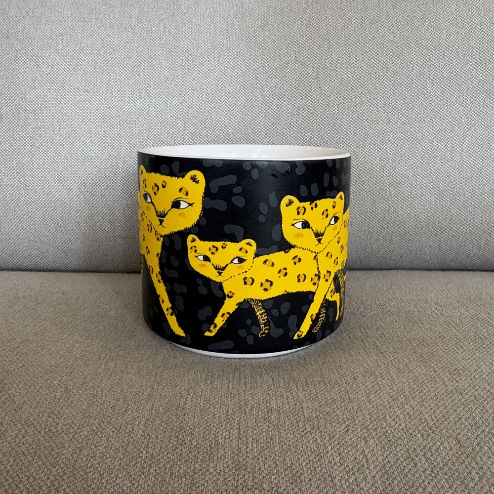 Danica Studio leopard mug by Sue Lepard